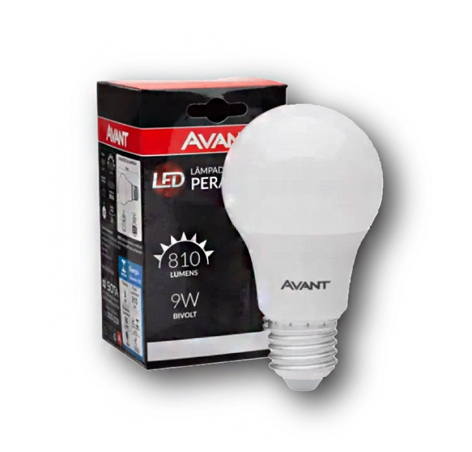 Lâmpada Led Bulbo A60 Biv 9w 6500k Avant